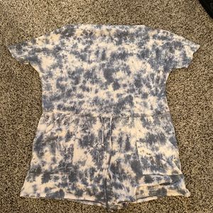 Pink Lily Off the Shoulder Romper